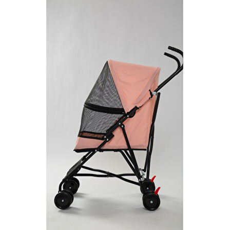 Tommy Evcil Hayvan Arabası Pembe 60*43*94cm Max 15kg