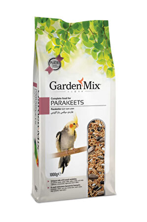 Gardenmix Platin Paraket Kuş Yemi 1 Kg