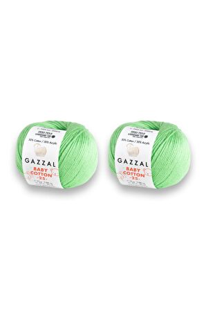 Baby Cotton 25 gr Amigurimi, Punch El Örgü Ipi Taka Yarn (3466)