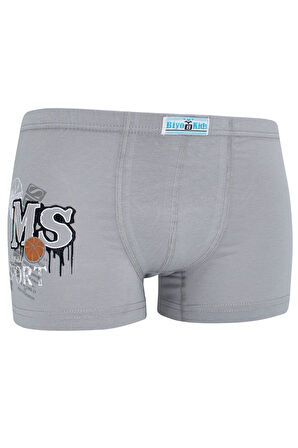 Erkek Çocuk Boxer 5 Li Paket Karışık Renk Baskılı Boxer