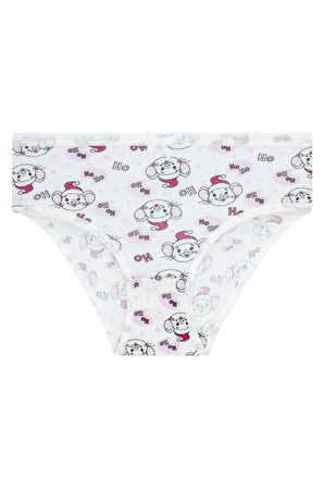Kız Çocuk 5'li Renkli Slip Külot - Mouse -