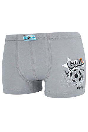 Erkek Çocuk Boxer 5 Li Paket Karışık Renk Baskılı Boxer