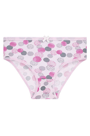 Kız Çocuk 5'li Paket Renkli Slip Külot