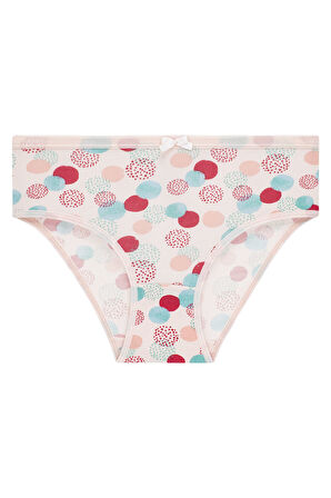 Kız Çocuk 5'li Paket Renkli Slip Külot