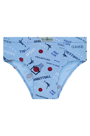 BYO 2488 5 Lİ SLİP KÜLOT - BASKETBOL