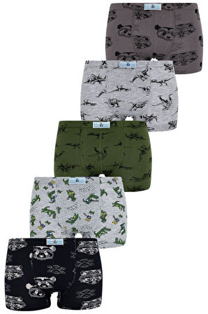 BYO 2491 5 Lİ BOXER RENKLİ