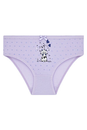 Kız Çocuk 5'li Paket Renkli Slip Külot