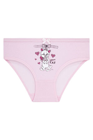 Kız Çocuk 5'li Paket Renkli Slip Külot