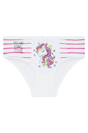 Kız Çocuk Külot 5'li Paket Karışık Renk 1948