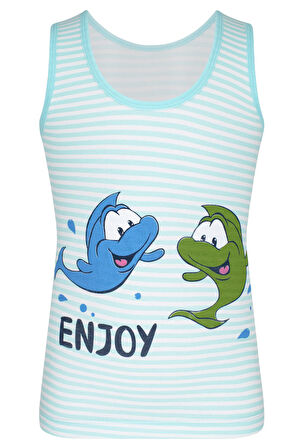 Kız Sevimli Hayvanlar Çocuk Atlet 5'li Paket BYO3486