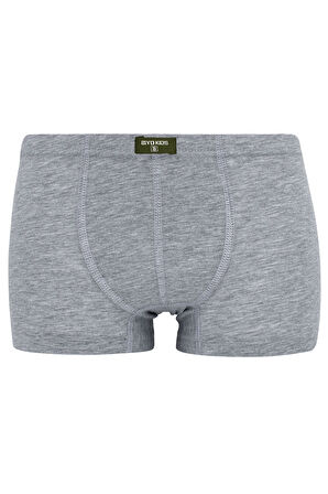 Erkek Çocuk Desensiz Boxer 5 Li Paket Karışık Renk Boxer