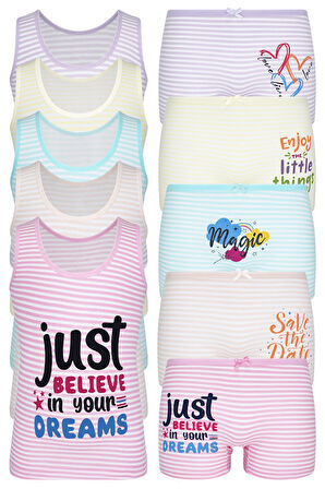 BYO 4109 5 Lİ ATLET VE BOXER TAKIM