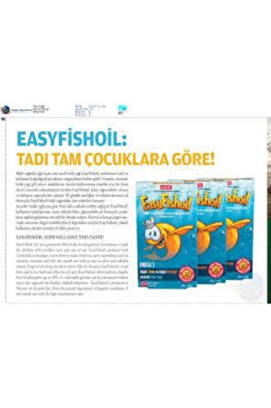 Easyfish Oil Omega 3 30tablet Limon Ve Portakallı 3 Adet