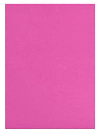 Yapışkanlı Eva 50X70 Pembe Rulo Şeklinde - 4 adet