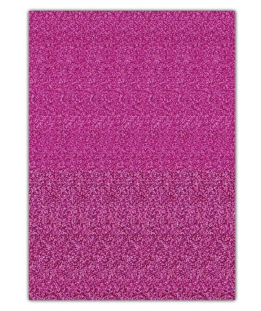 Simli Fon Kartonu 50X70 Pembe Rulo Şeklinde - 4 adet