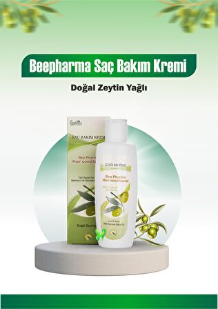 Beepharma Zeytinyağ Özlü Saç Bakım Kremi - Saçlara Yumşaklık ve Parlalık verir  240ml