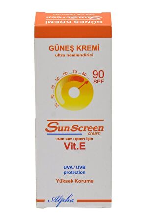 Alpha Güneş Kremi 90 Spf 75ml