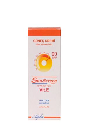 Alpha Güneş Kremi 90 Spf 75ml