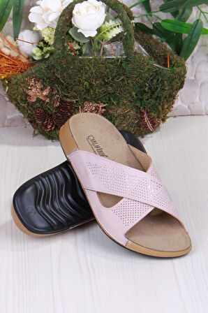 Fort 223808 Pudra Rahat Esnek Anatomik Kadın Terlik