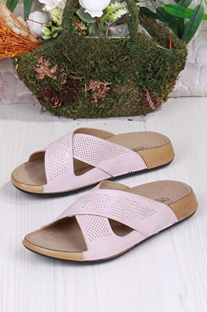 Fort 223808 Pudra Rahat Esnek Anatomik Kadın Terlik