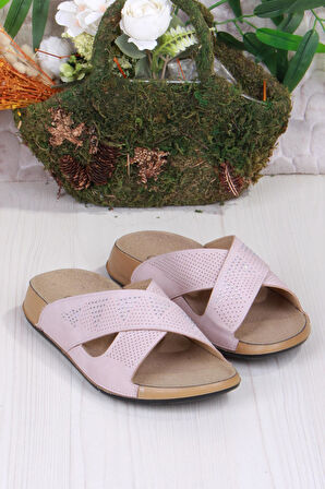 Fort 223808 Pudra Rahat Esnek Anatomik Kadın Terlik