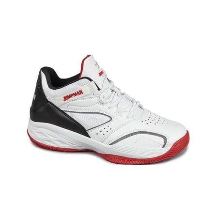 Jump 27722G Spor Ayakkabı Beyaz-Siyah-Kırmızı
