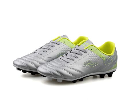 Jump 27603 Silver Neon Yellow Erkek Çim Zemin Kramponu 27603-SILVER-NEON-YELLOW Gri