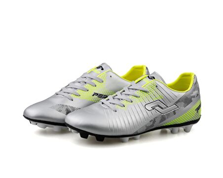 Jump 27881 C Grey Neon Green Erkek Çim Zemin Kramponu 27881-C-GREY-NEON-GREEN Gri