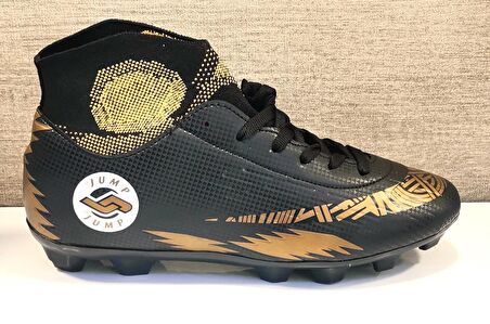 Jump 28365 Erkek Krampon Siyah / Altın