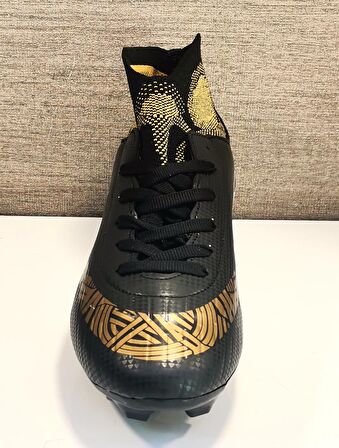 Jump 28365 Erkek Krampon Siyah / Altın