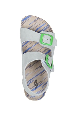 Jump JUMP 50023 ÇİFT TOKALI Gri Unisex Çocuk Sandalet 50023
