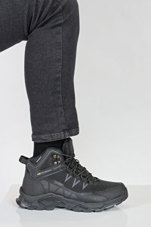 30586 Siyah Su Geçirmez Erkek Bot