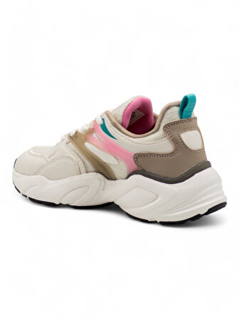 JUMP 30905 KADIN SNEAKER GÜNLÜK SPOR AYAKKABI BEJ