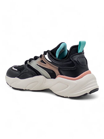 JUMP 30905 KADIN SNEAKER GÜNLÜK SPOR AYAKKABI SİYAH