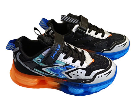 Jump 31053 Çocuk Sneaker Spor Ayakkabı Siyah - Lacivert