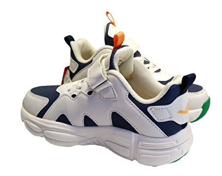 Jump 31098f Çocuk Sneaker Spor Ayakkabı Bej - Lacivert