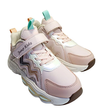 Jump 31098f Çocuk Sneaker Spor Ayakkabı Pembe - Bej