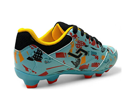 Jump 32202 Çocuk Çim Saha Kramponu Mavi