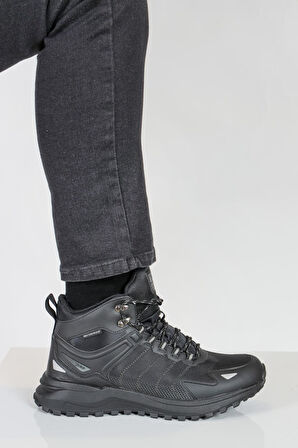 34651 Siyah Su Geçirmez Erkek Bot