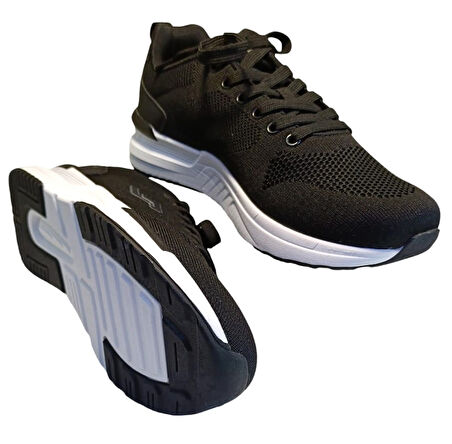 Jump 32414 Erkek Sneaker Spor Ayakkabı Siyah - Beyaz