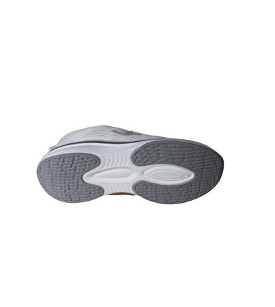 JUMP Kadın Beyaz Siyah Fileli Memory Taban Sneaker Spor Yürüyüş Ayakkabısı