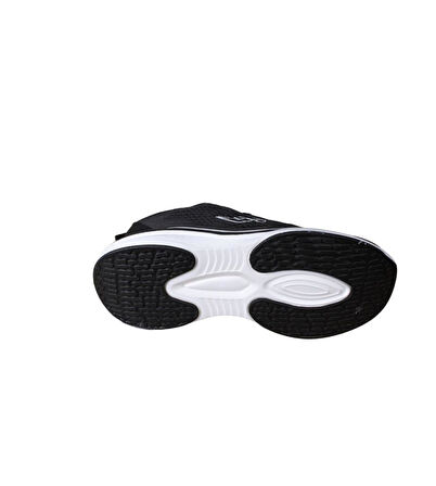 JUMP Kadın Beyaz Siyah Fileli Memory Taban Sneaker Spor Yürüyüş Ayakkabısı