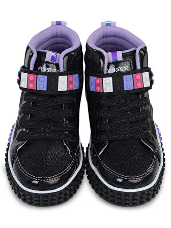 Jump Kız Çocuk Spor Ayakkabı 31-35 Numara Siyah