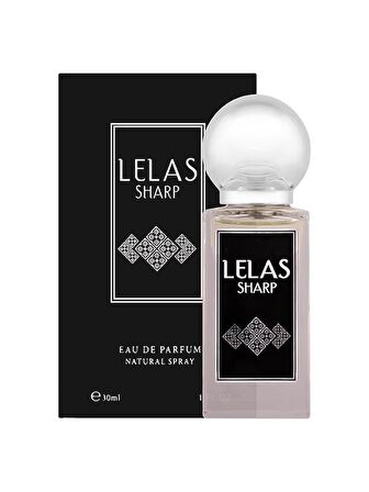 Lelas 0718 Sharp 30 ML Edp Odunsu Çiçkesi Misk Erkek Parfümü