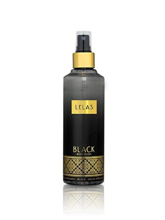 Lelas 1188 Black 250 ML Unisex Vücut Spreyi 8681124611888  