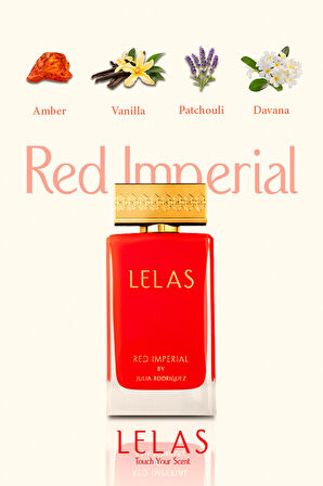 Lelas Red İmperial 100 ML EDP – Odunsu Meyveli Unisex Niş Parfüm  | Parfümör 1363 |