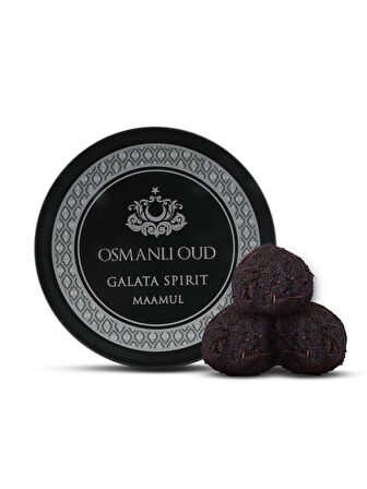 Osmanlı Oud Bakhoor 1526 Galata Spirit Maamul 40 Gr Buhur Tütsü