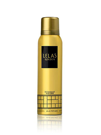 Lelas 1583 Golden Özel 4'lü Set 85 ML EDP Parfüm + Vücut Spreyi + Deodorant + Saç Spreyi