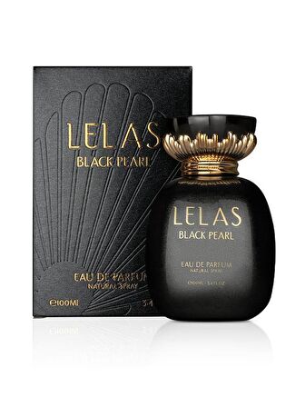 Lelas 1722 Black Pearl EDP 100 ML Erkek Parfümü 8681124617224