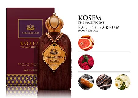 Osmanlı Oud Sultans KÖSEM The Magnıfıcant Edp 100 ML 4012 Kadın Parfümüü 8681124640123